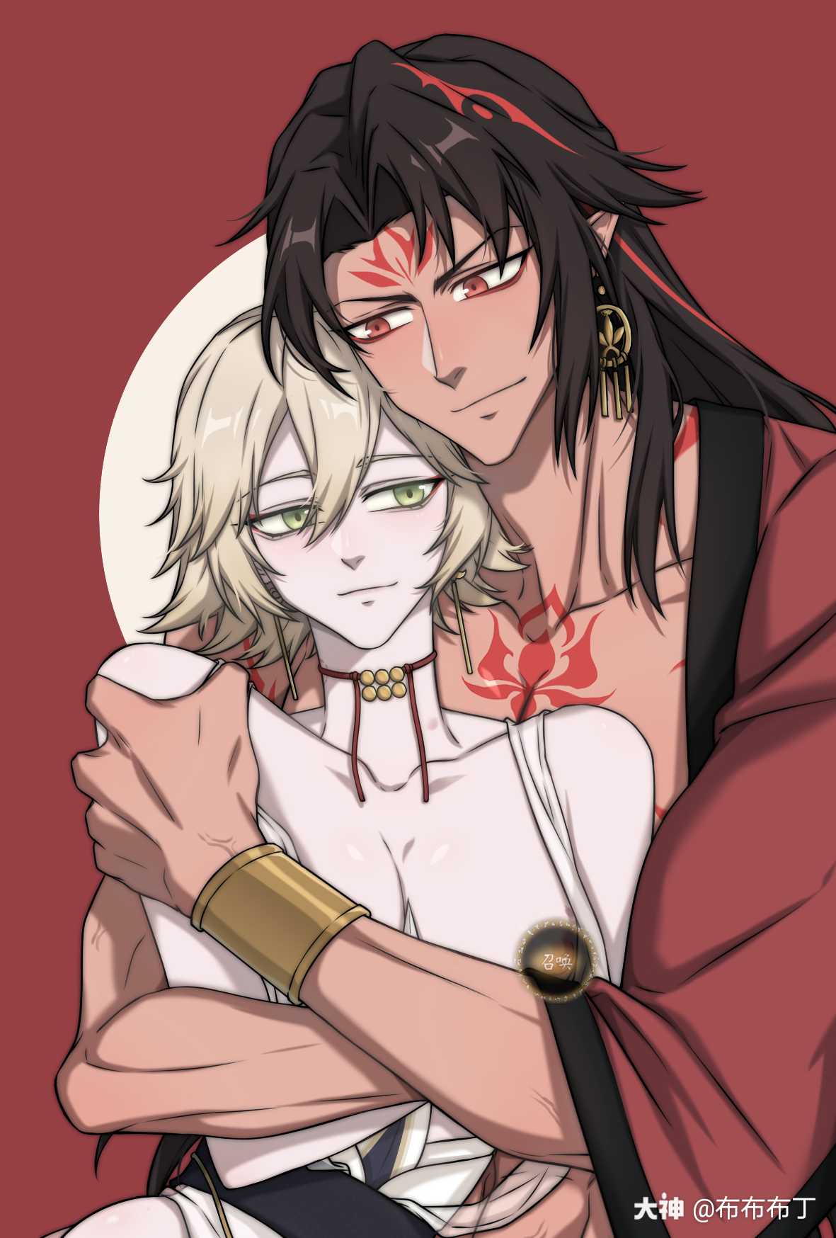 关注 #阴阳师##阴阳师同人##修帝# 速速结婚_(:  ⌒)