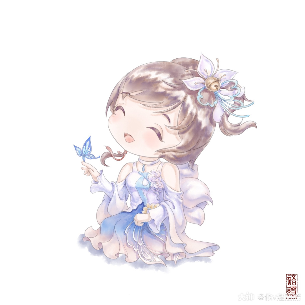 彩蝶飞&虎头怪夜溪灵特别送给
