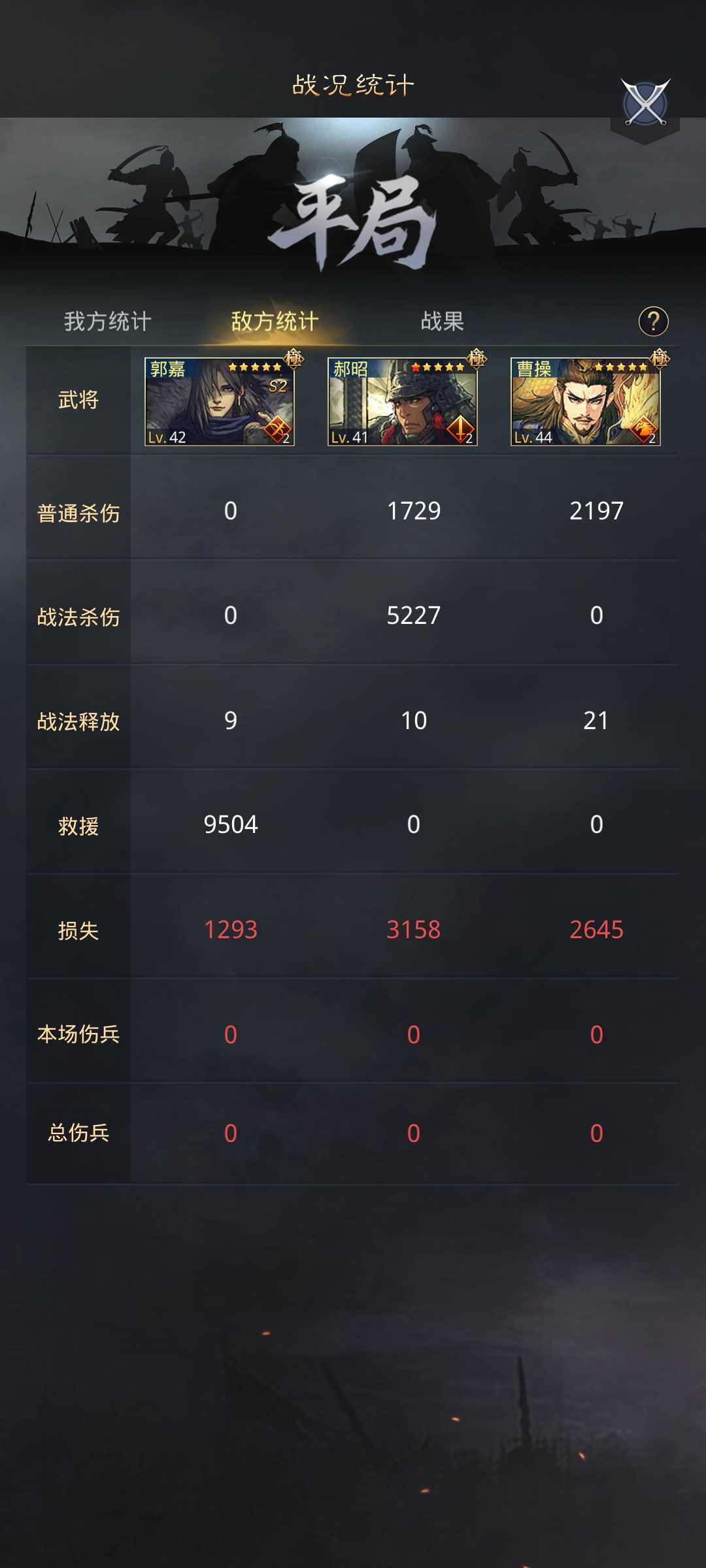 战报存档 就尼玛离谱 来自网易大神率土之滨圈子 启动超级变换型态