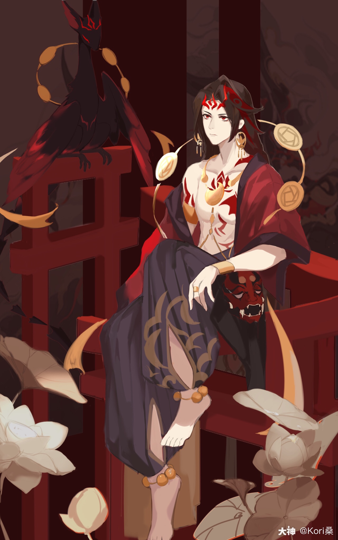 皋月邀约# #阴阳师同.