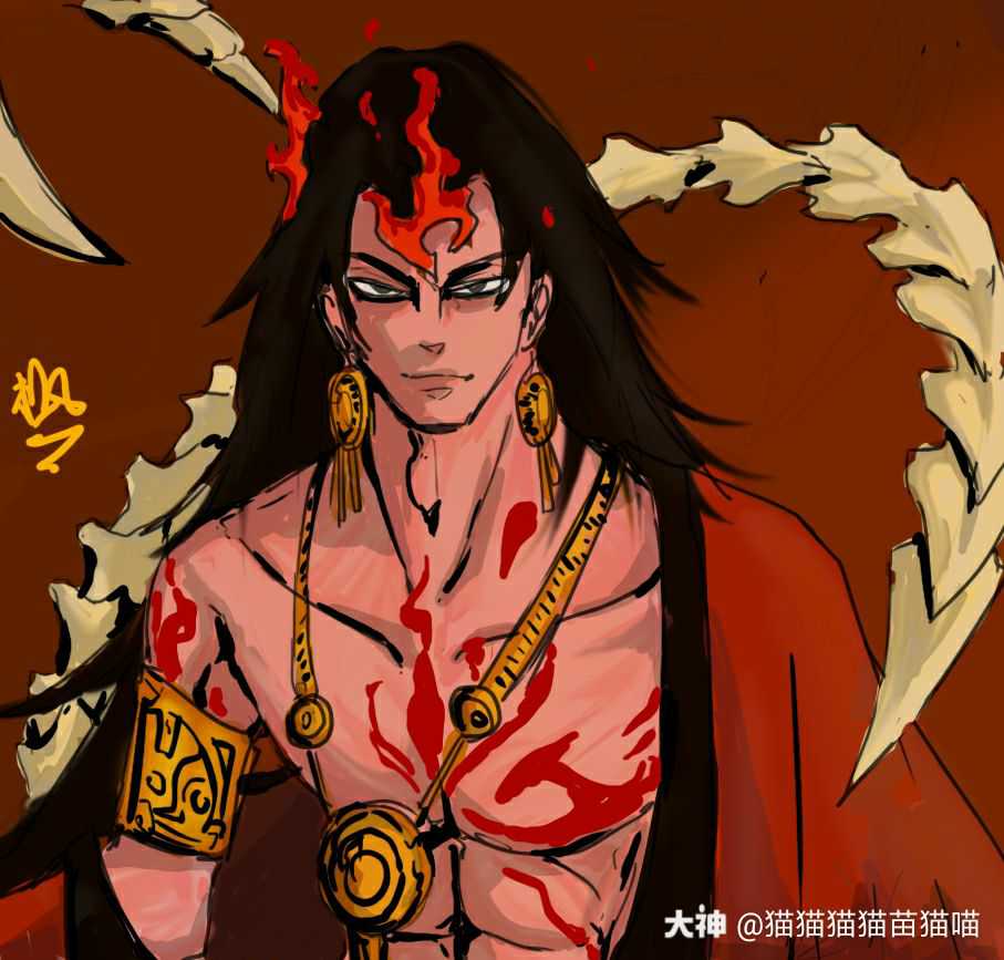 关注 靓仔自信一笑#皋月邀约# 忘记画纹身了,补发