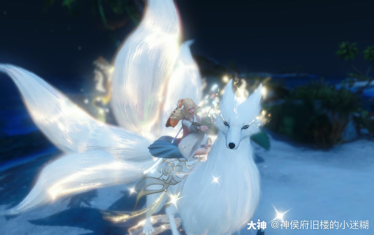 毕竟我三年前跟前情缘说过,想在逆水寒骑狐狸,_来自网易大神逆水寒