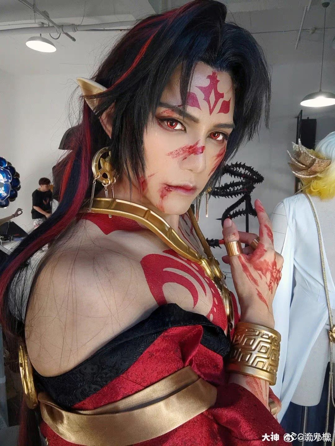 招募上海自愿cos大岳丸的coser小哥哥,照片里cos阿修罗的coser_来自