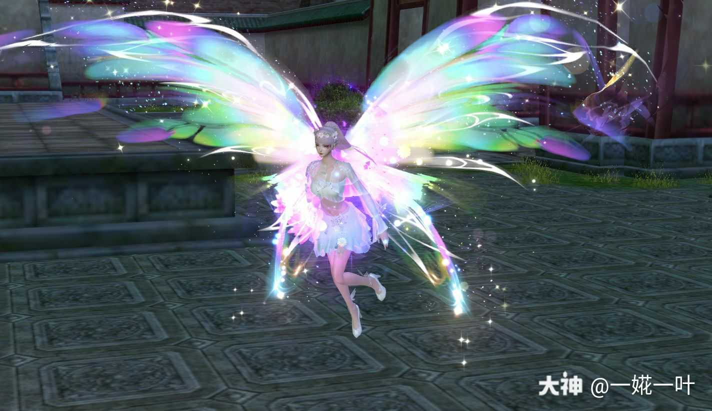 现在觉得这个翅膀最好看._来自网易大神天下3圈子_一婲一叶