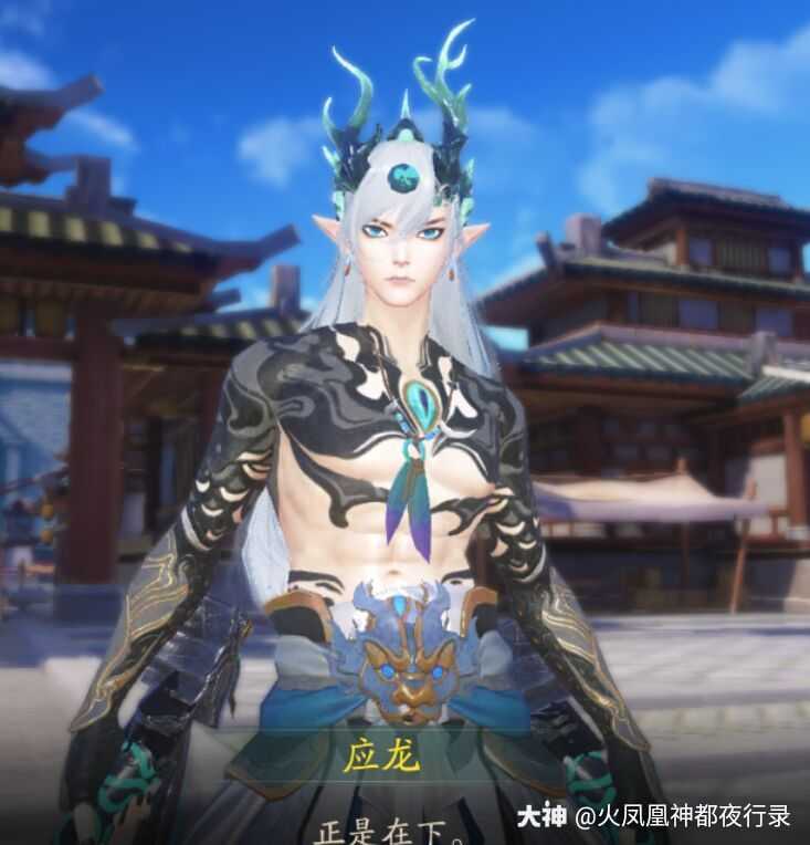 应龙老公两个形态都好帅啊.