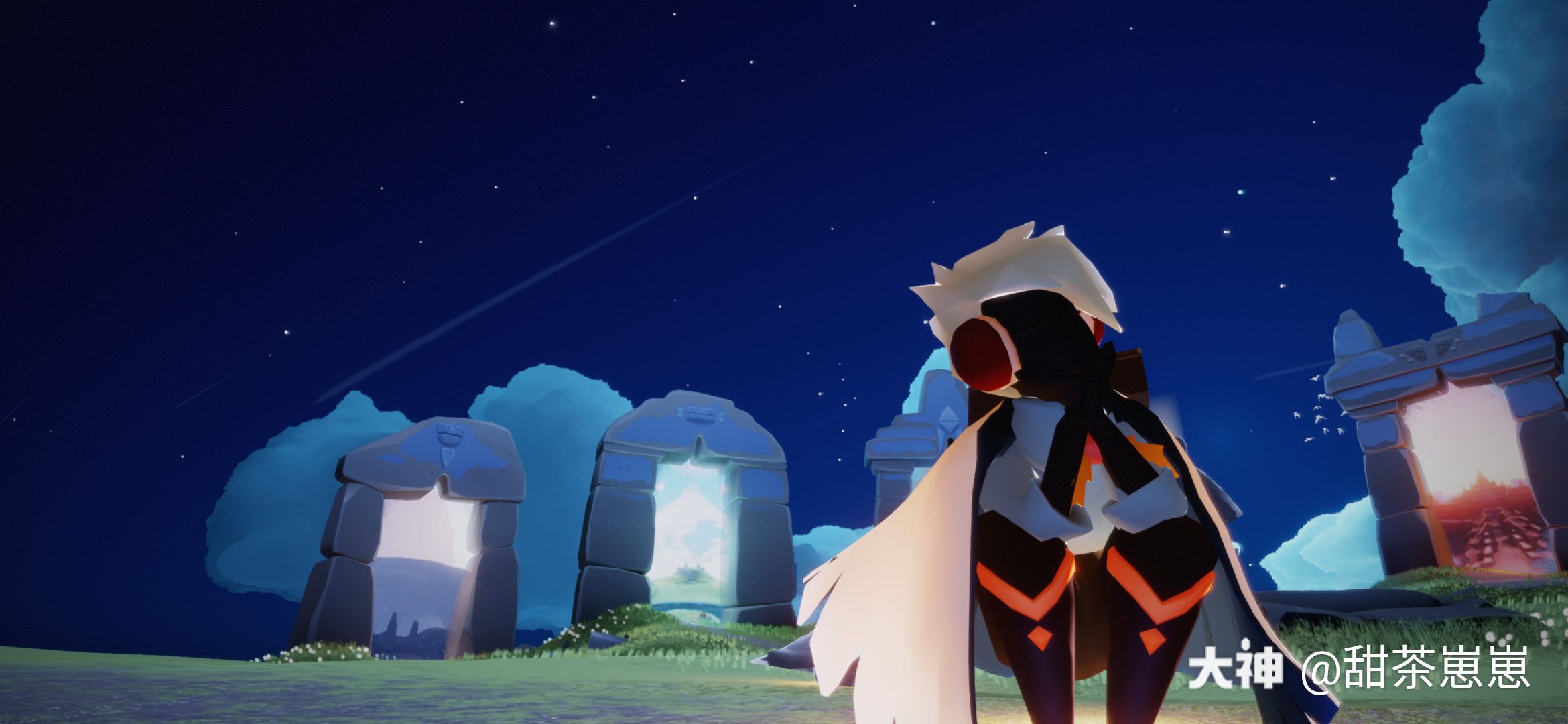 但是我只毕业了霞谷 光遇孤狼拯救器