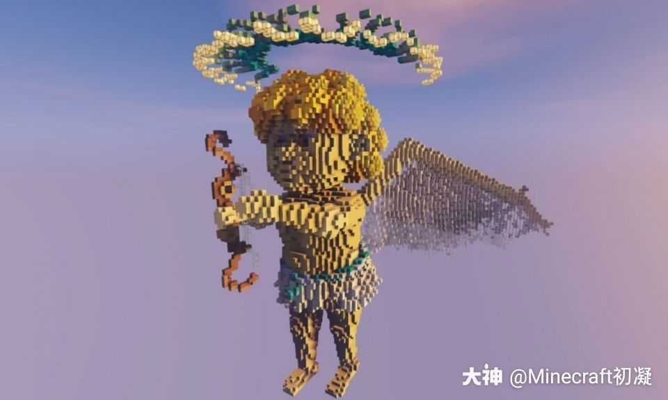 说起天使 在建造大神们看来应该是一个非常特殊的题材 它既可以自己单独当一个主题 来自网易大神我的世界圈子 Minecraft初凝