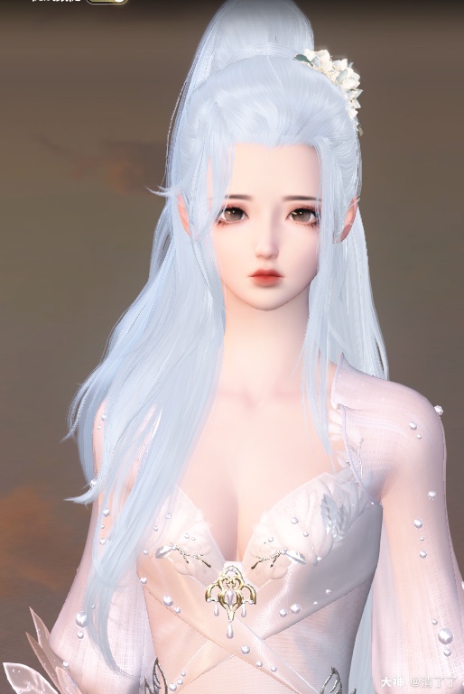 为什么新的白夜拂雪可以去头饰,其他流派的还不可以