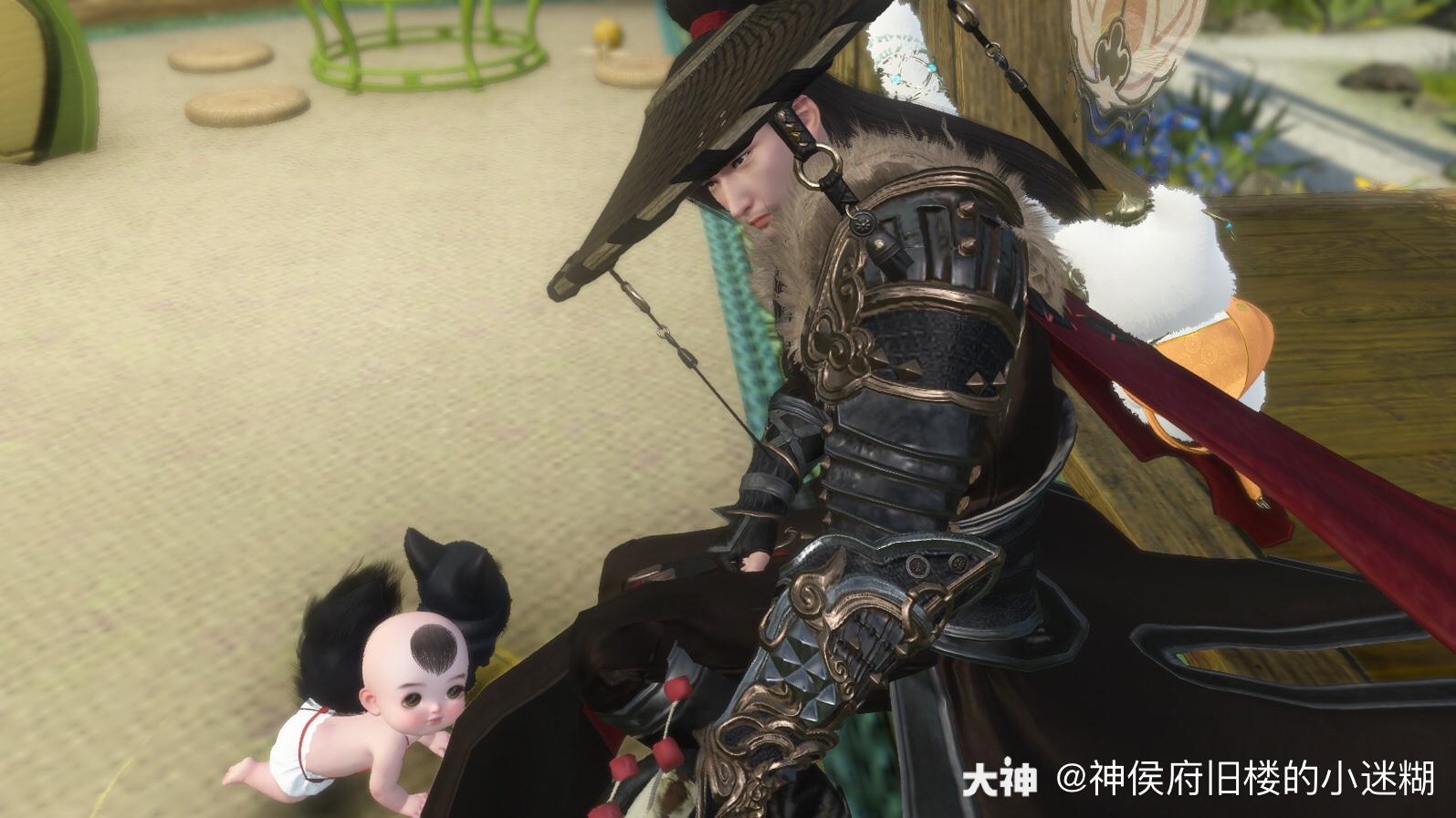 🌚长得可真像孩子他爹啊,真的是小铁手,除了眼睛随了妈_来自网易大