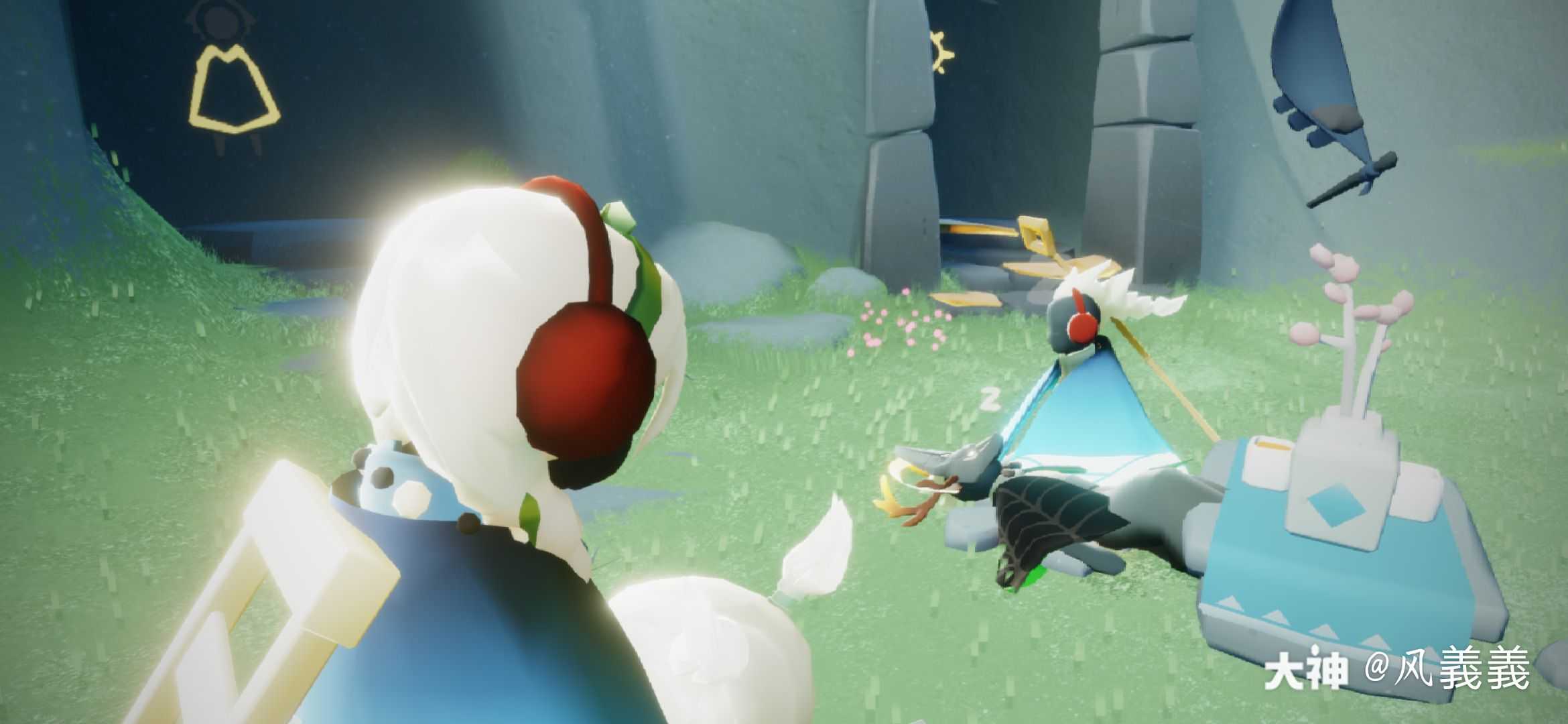 光遇日常# 双龙 我好.