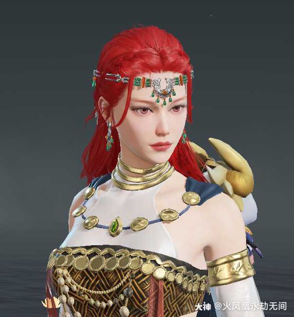 这样的红发大姐姐你爱了吗 制作:锤妹 #天人城快递员##永劫无间##迦南