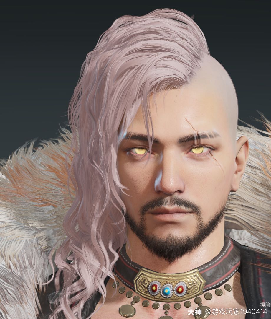 永劫无间捏脸站# 沙男.