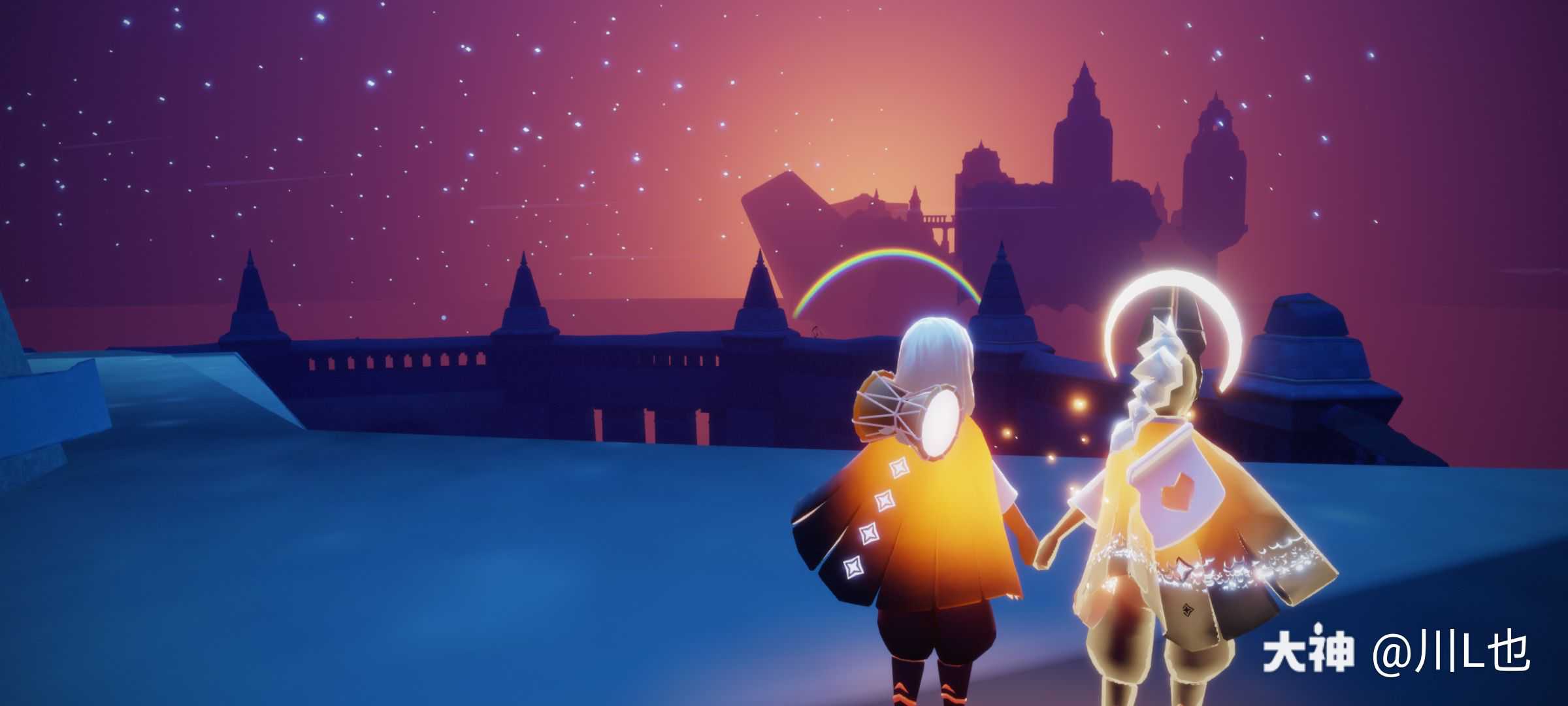 想要看花海啦:#光遇日常