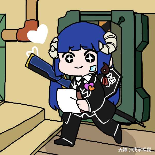 我给我可爱的员工牵线成功了(≧ω≦)/♡我画图去了w 这些是picrew上捏的 