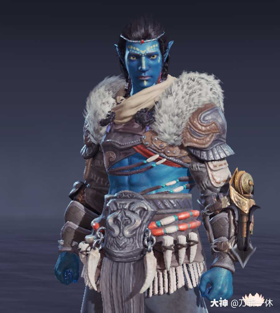 沙男—阿凡达,喜欢点点关注哟_来自网易大神永劫无间圈子_刀斩一休