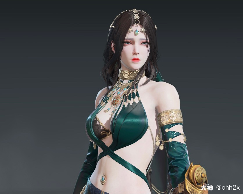 永劫无间捏脸站# 最美迦南～(她是曼妙的刺客,也是