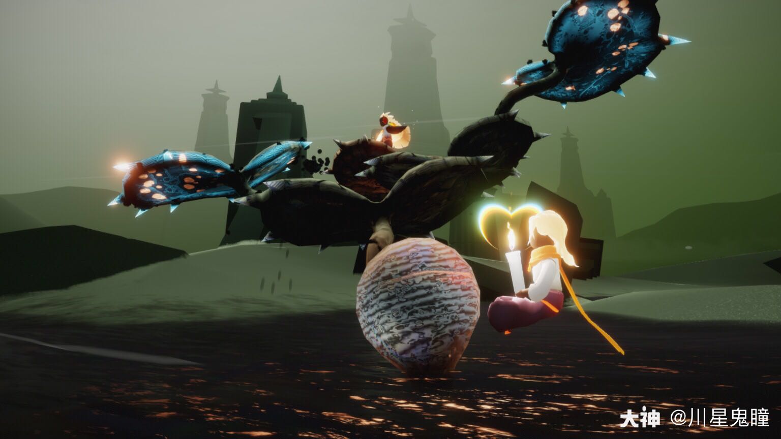 光·遇 #光遇交友# 烧大花         8/10