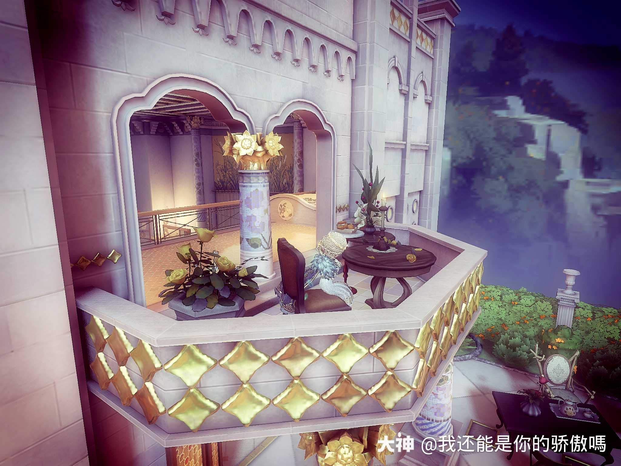 一组迷雾山庄美图,可私原.