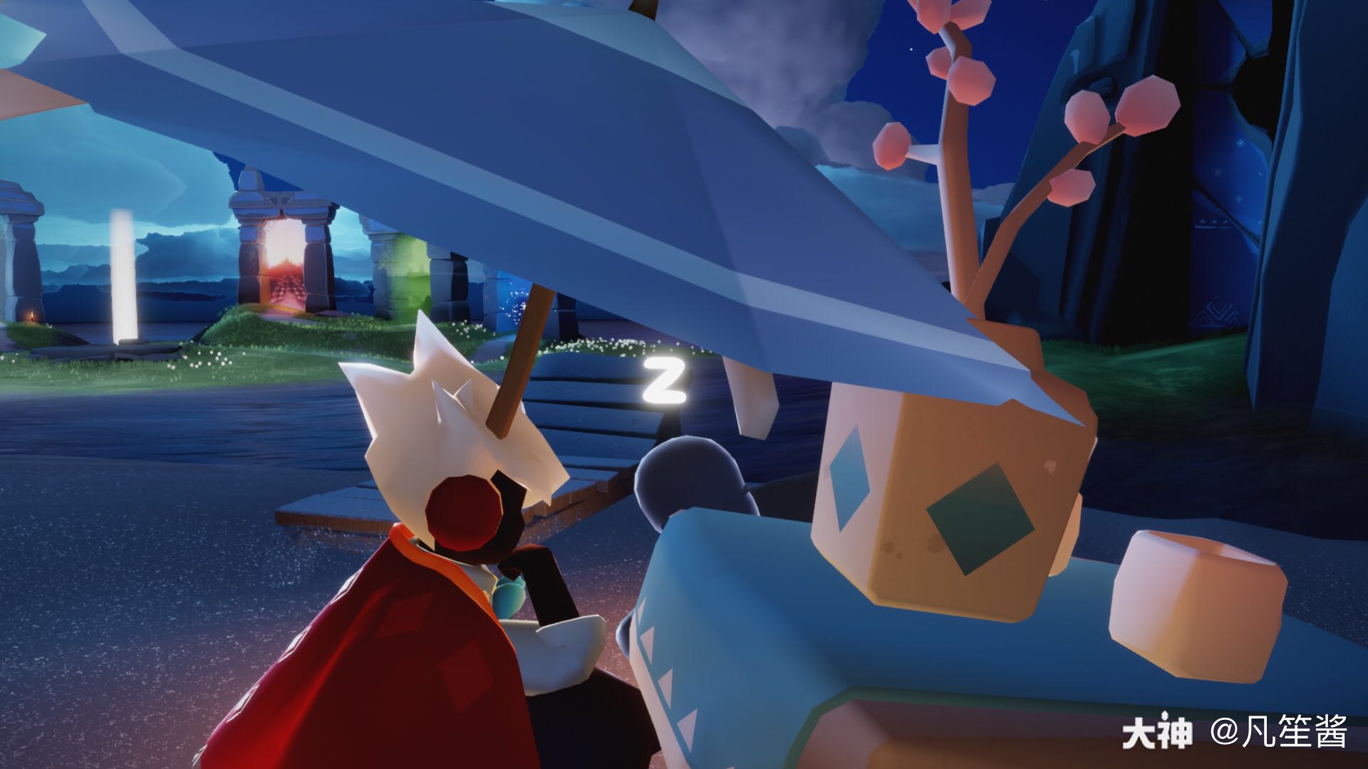 光遇日常# 是个海洋斜.