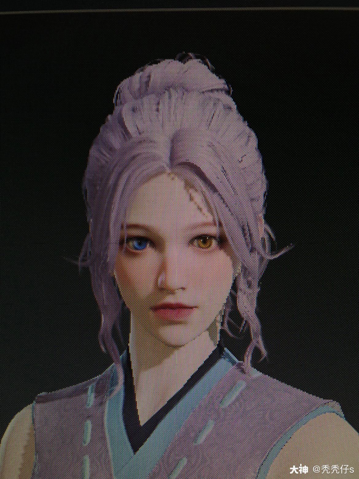 关注 胡桃捏脸#永劫无间捏脸站# 我的蛇系美女捏脸  初始发型有点像