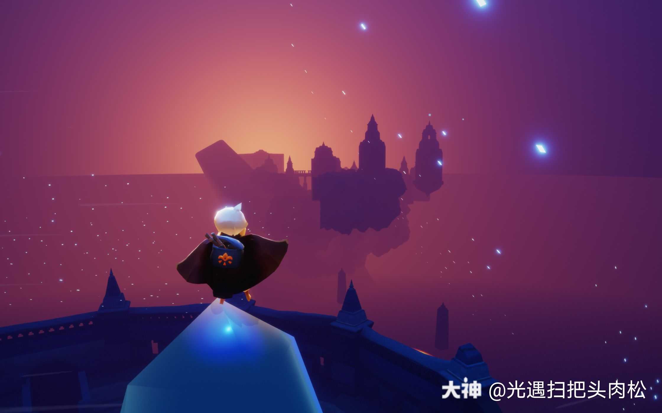 光遇日常# 打卡千鸟城