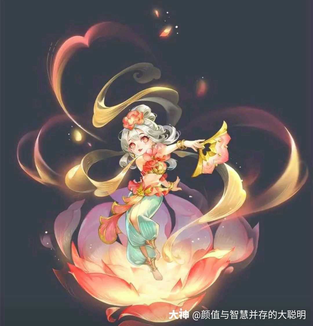 颜值与智慧并存的大聪明:9月21日新资料片,新召唤兽长乐灵仙.