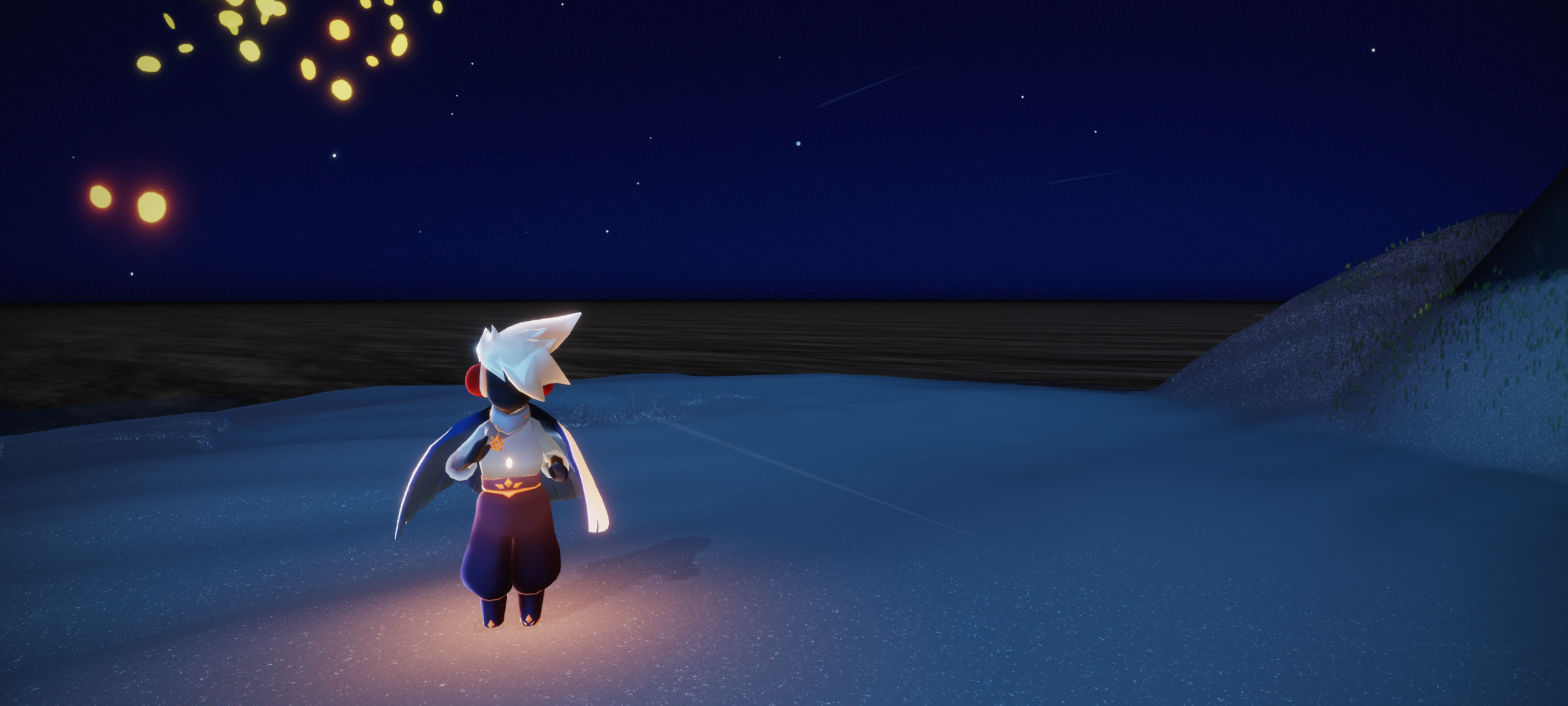 个人描述:有人来找卡卡玩吗?孤单第12天了 光遇孤狼拯救器