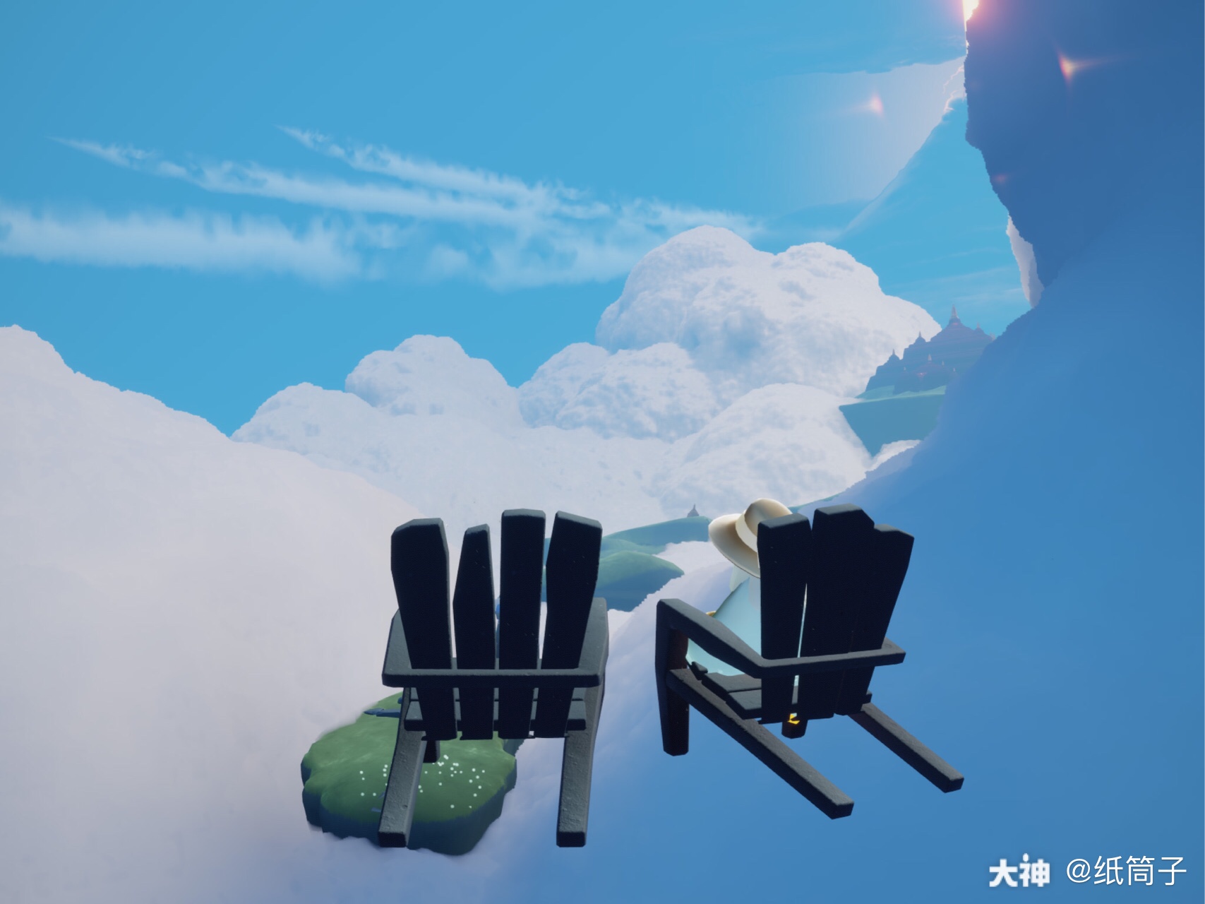 光遇日常# 日常等绿光.