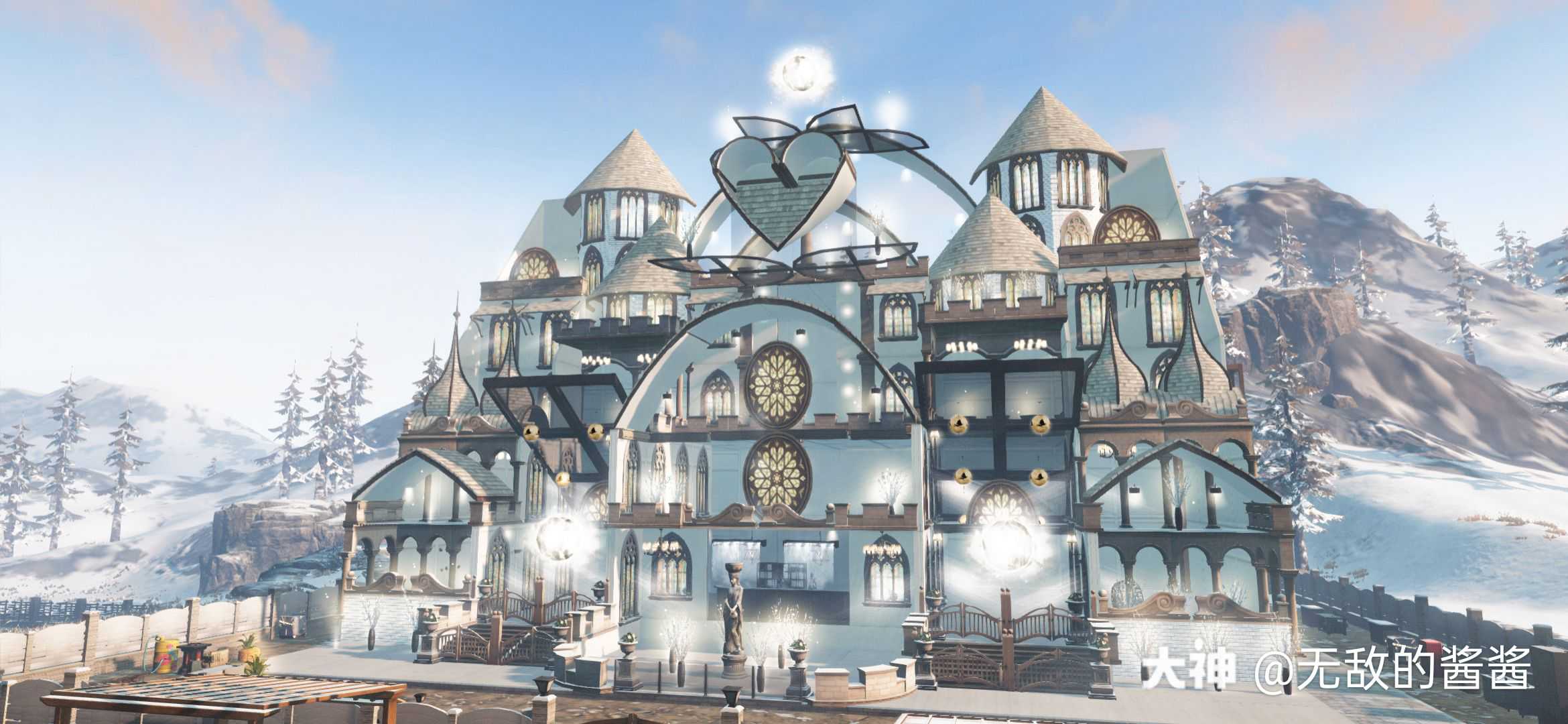 明日之后 双人建筑合集 现代/城堡.