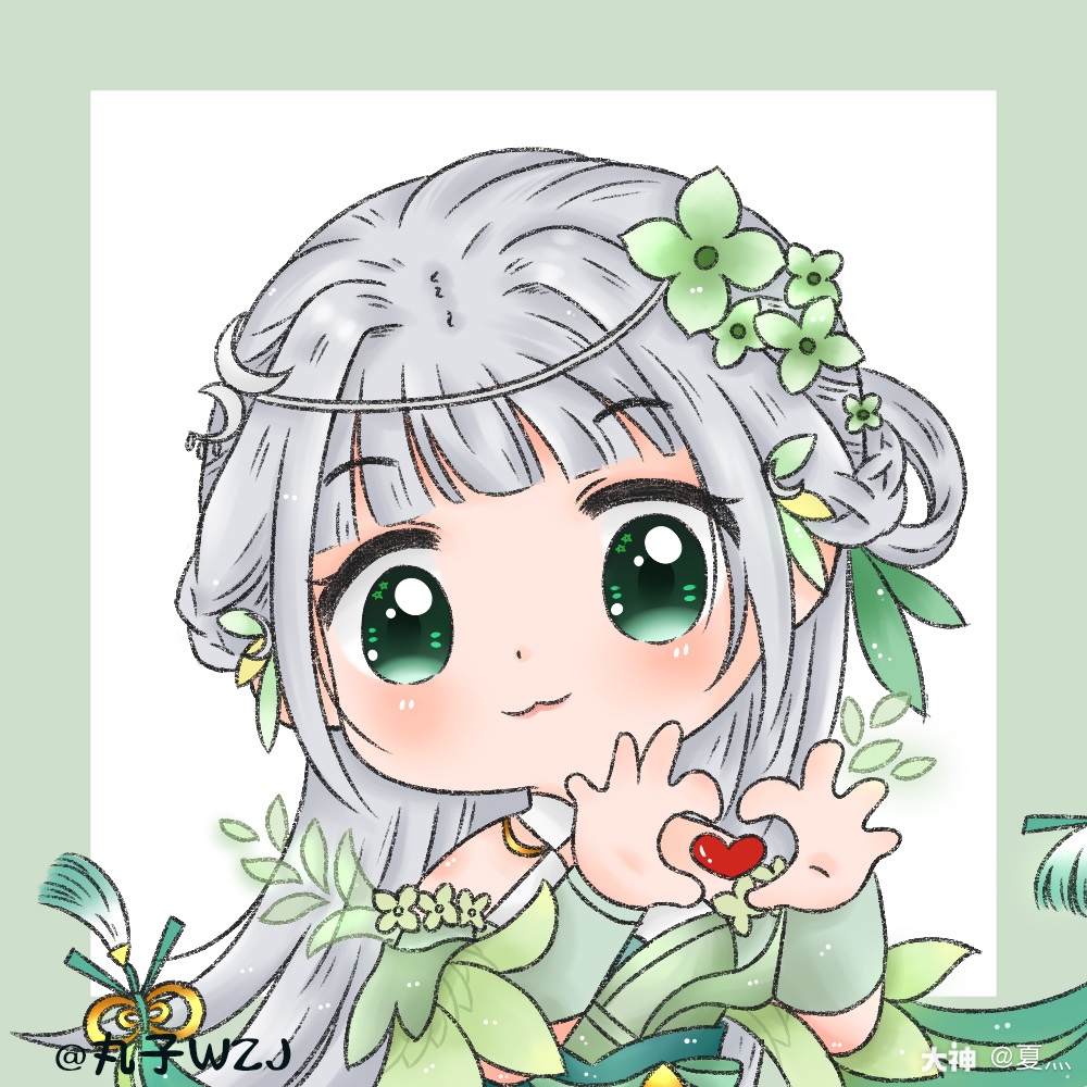 倩女手游全职业卡通头像.