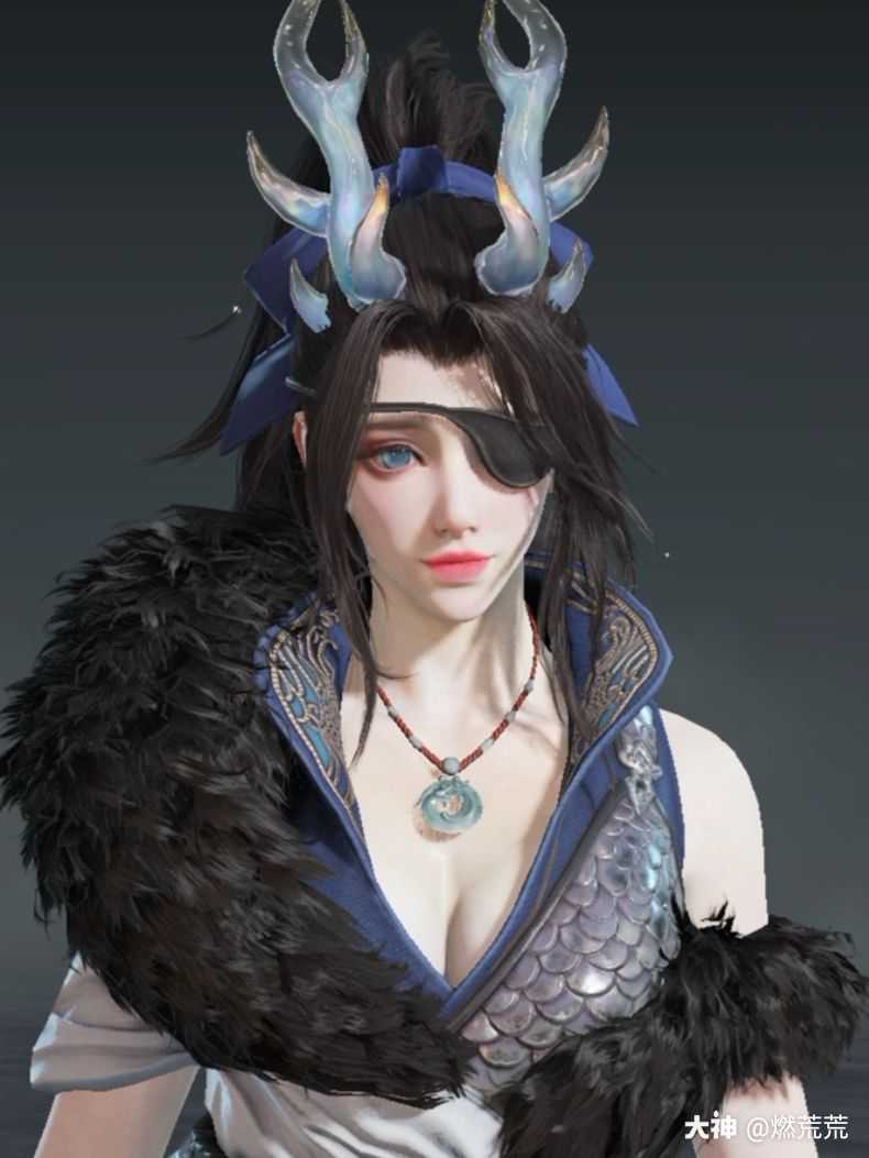 分享三娘的御姐捏脸【赤焰】和甜妹捏脸【人鱼姬】 获取方式:关注 点