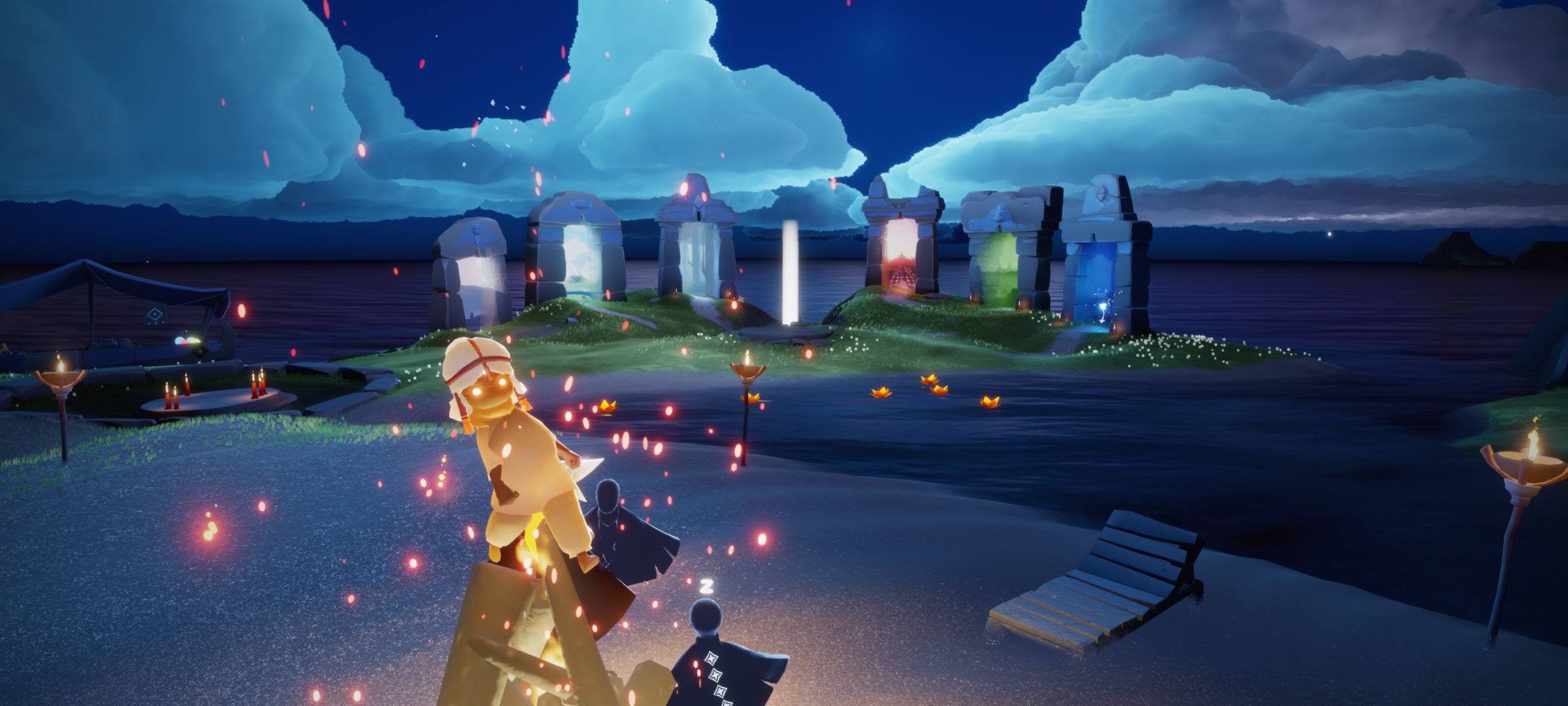 个人描述:有没有一起遇境篝火收烛火的 光遇孤狼拯救器