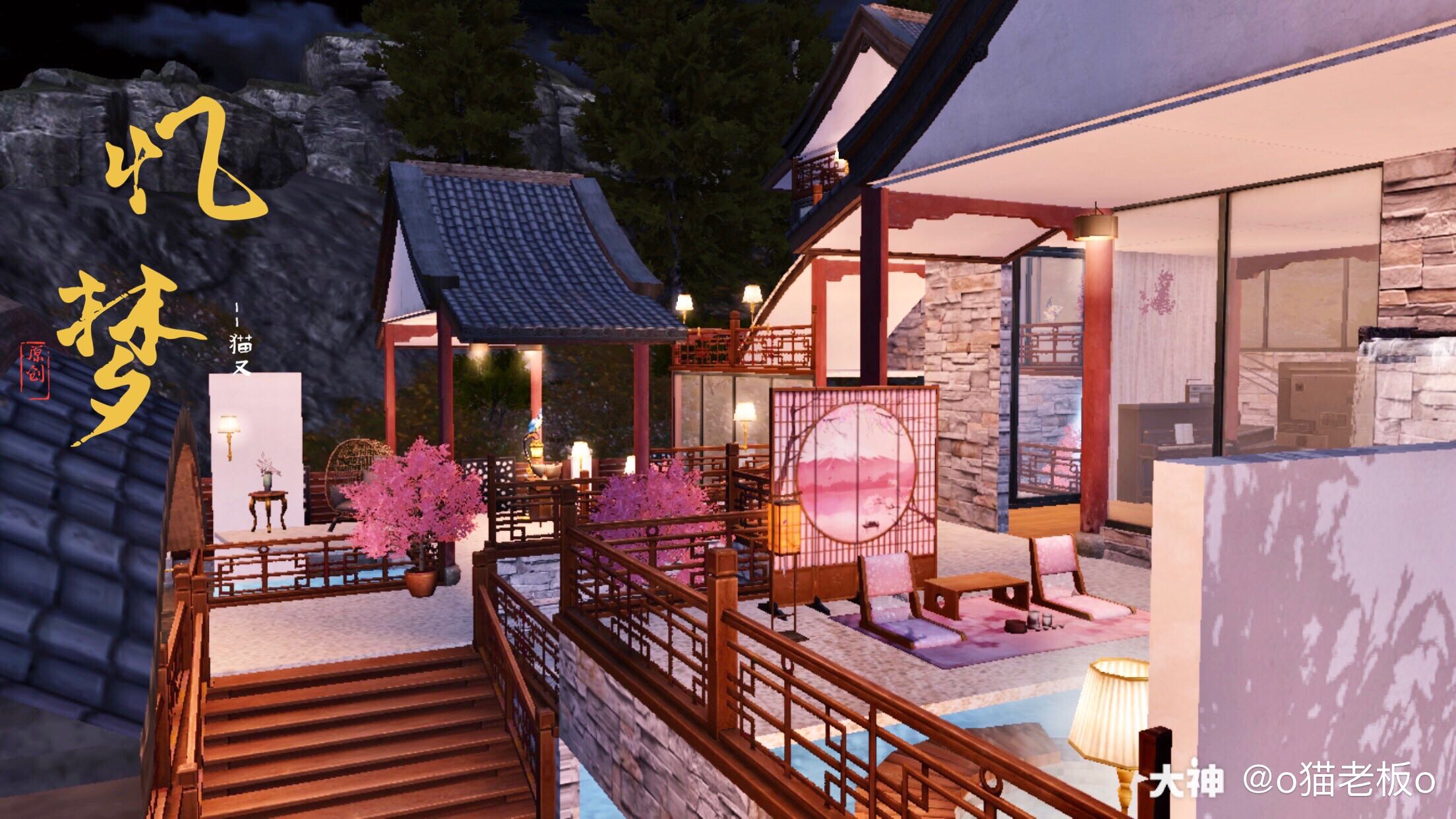 原创‖ 单人古风建筑 .