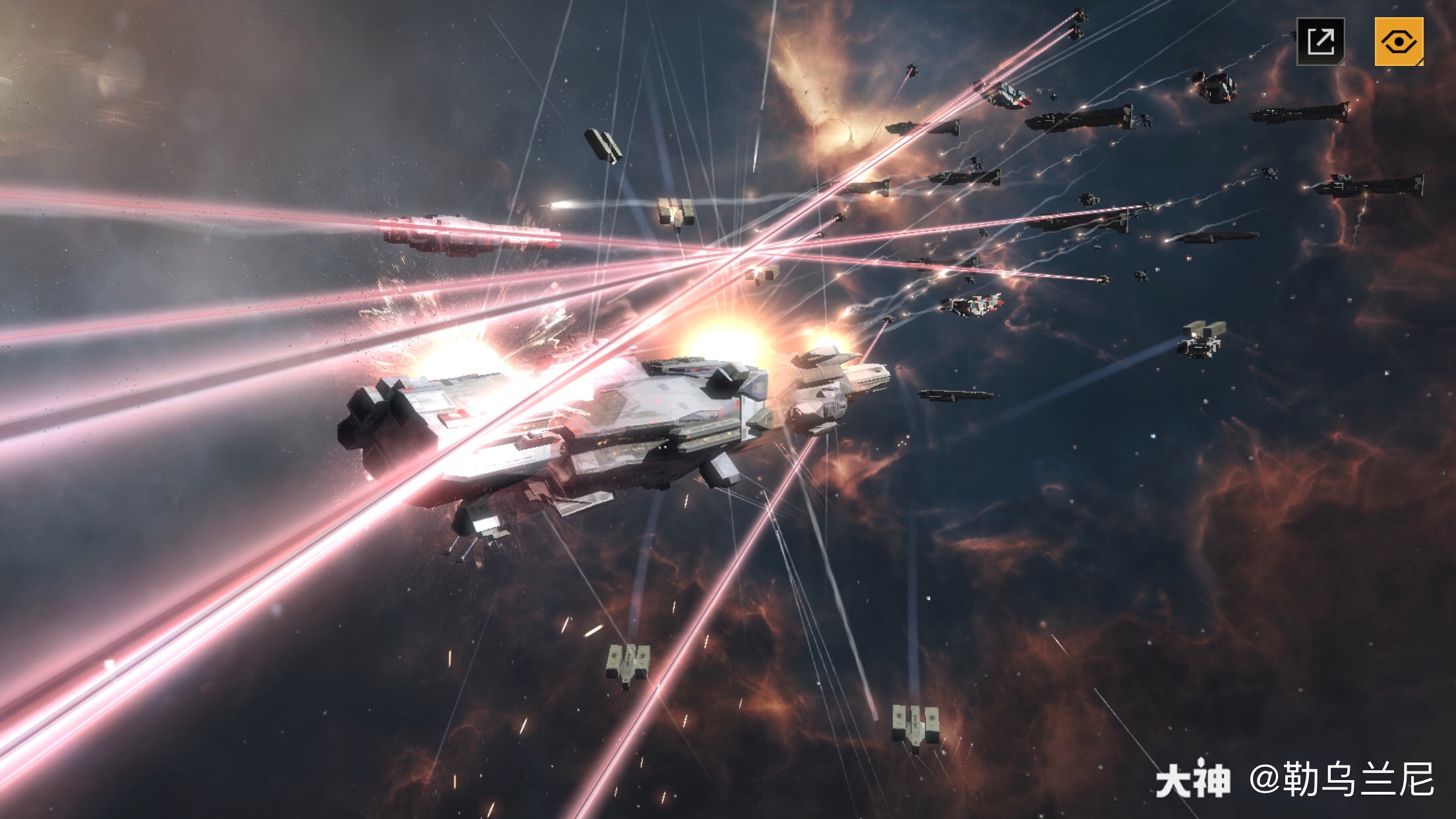 作品名称:击沉大和舰拍摄感悟:_来自网易大神无尽的拉格朗日圈子_流星