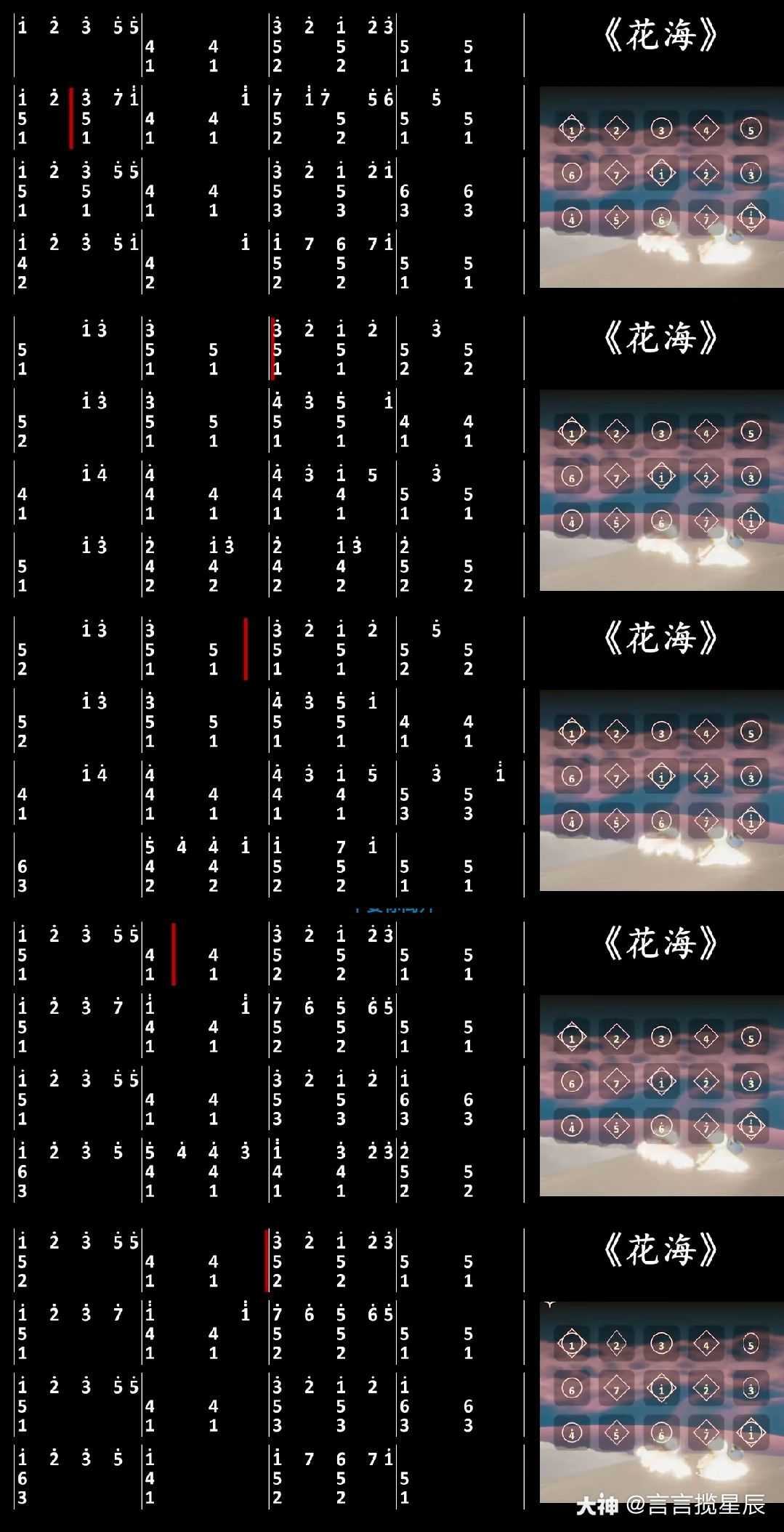 花海 稻香 晴天 三指谱 周杰伦yyds 来自大神光 遇圈子 言言揽星辰