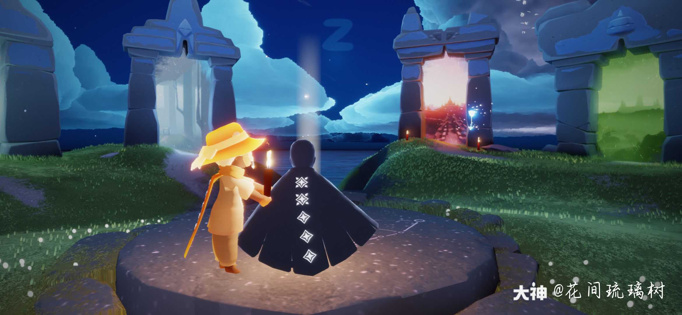 哇,十二翼#光遇# #光.