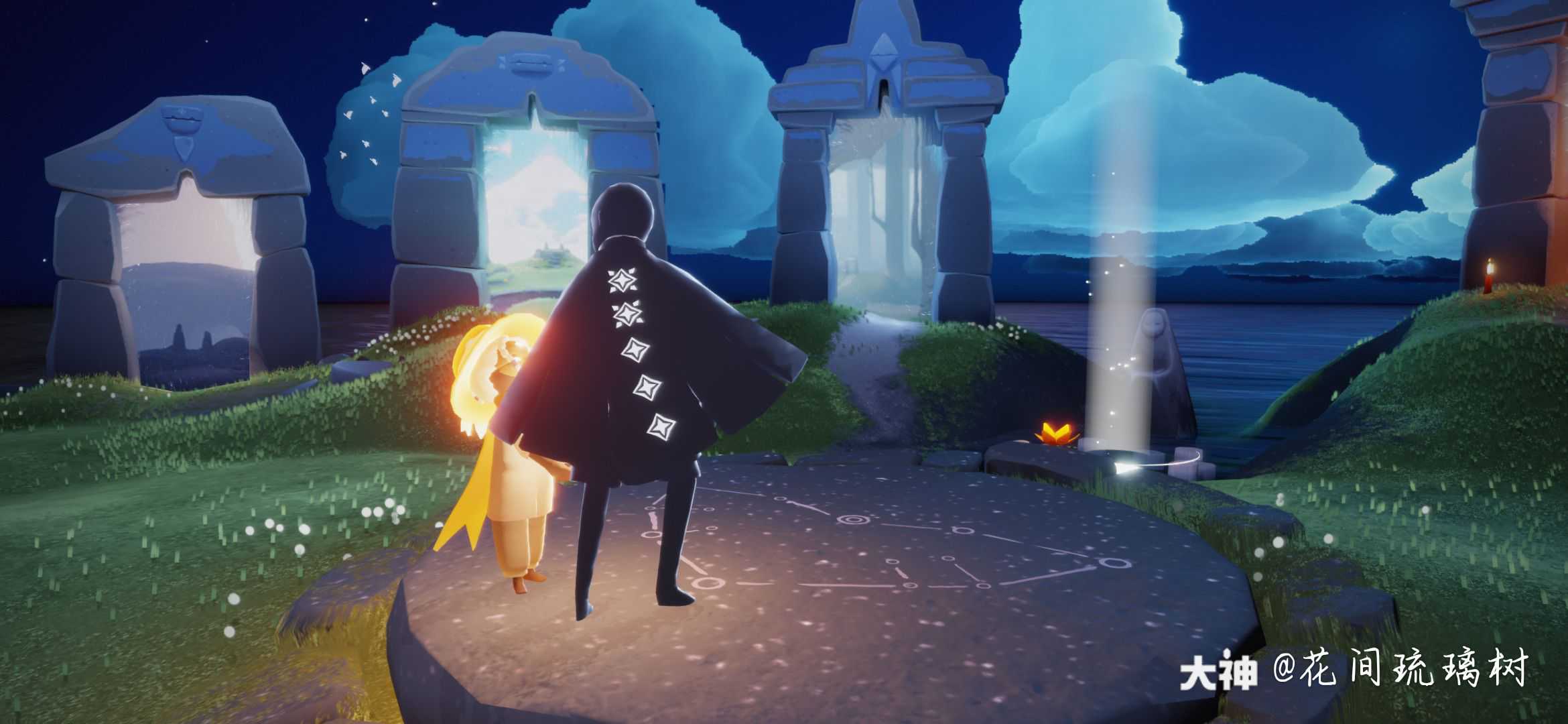 哇,十二翼#光遇# #光.