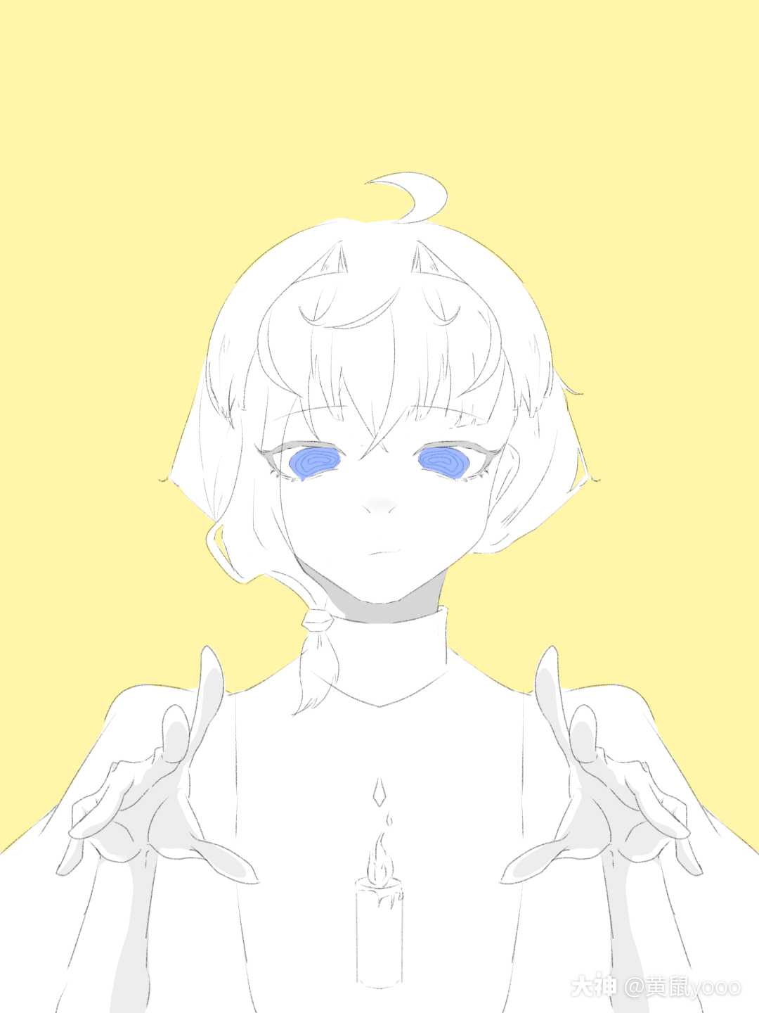光遇同人# 萌新头,但.