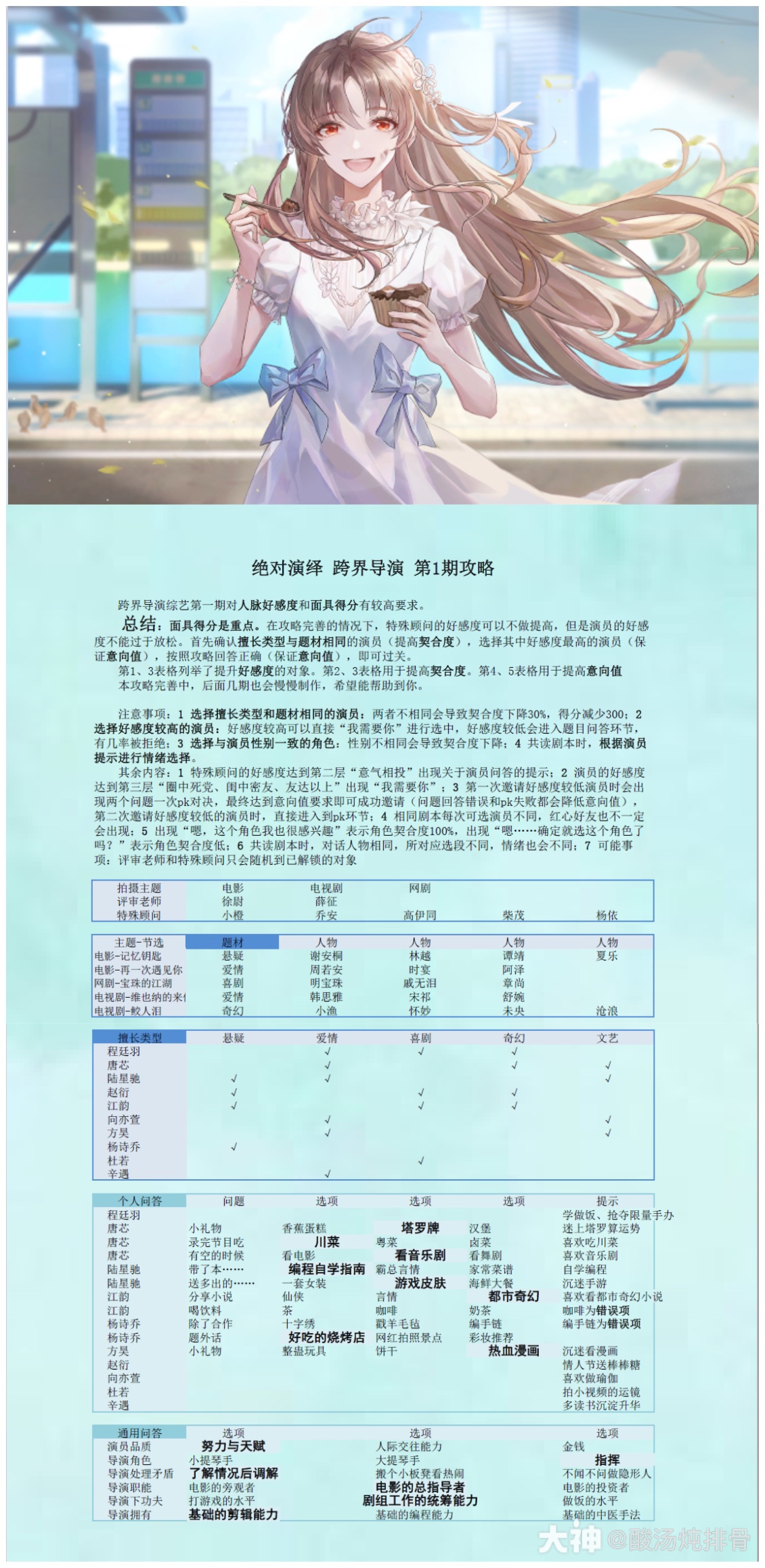 绝对演绎跨界导演玩法攻略，跨界导演第一期面具搭配指南图片5