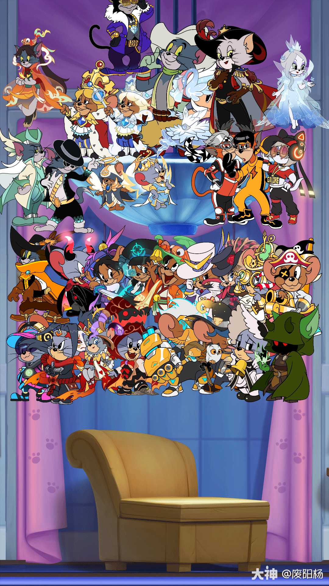 猫鼠三周年纪念册我刚生成了我的猫鼠三周年纪念册回忆壁纸_猫和老鼠