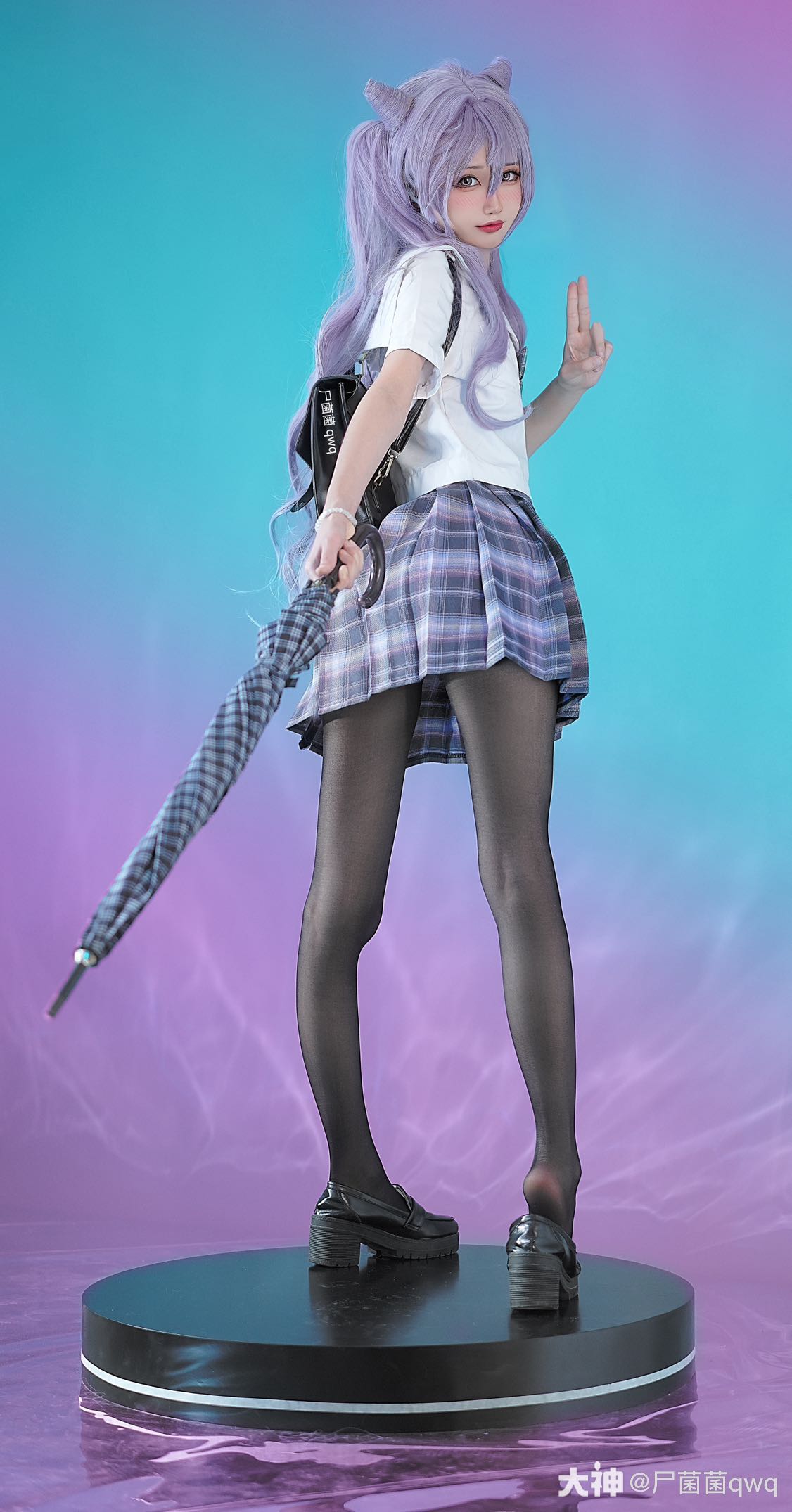 刻晴jk】斩尽芜杂!原神星作者,cos_原神 | 大神