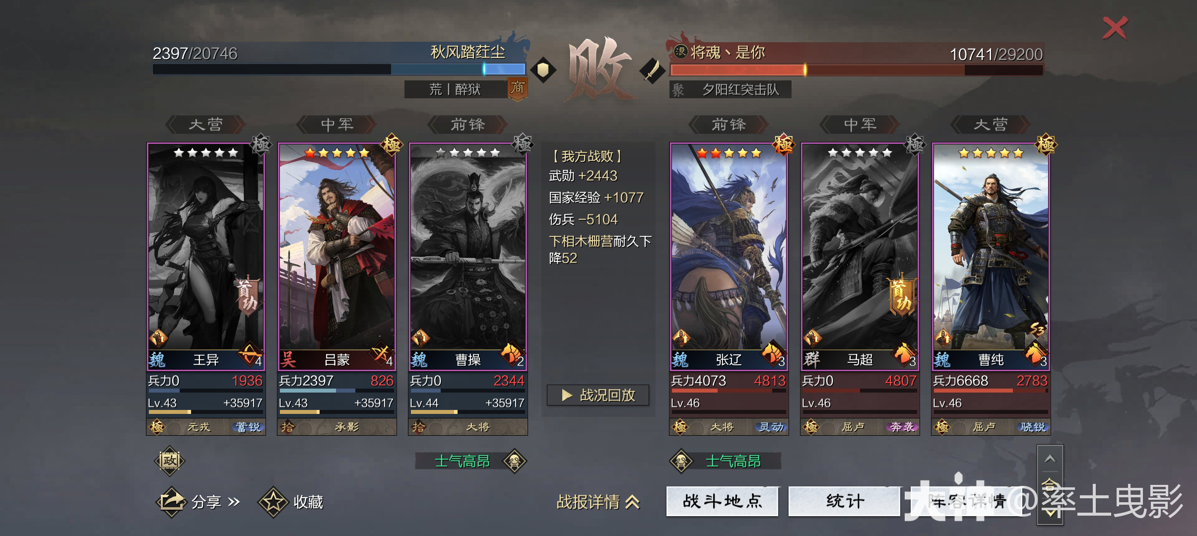 王异11套队伍玩法（强度排行+战报解析）_率土之滨 | 大神