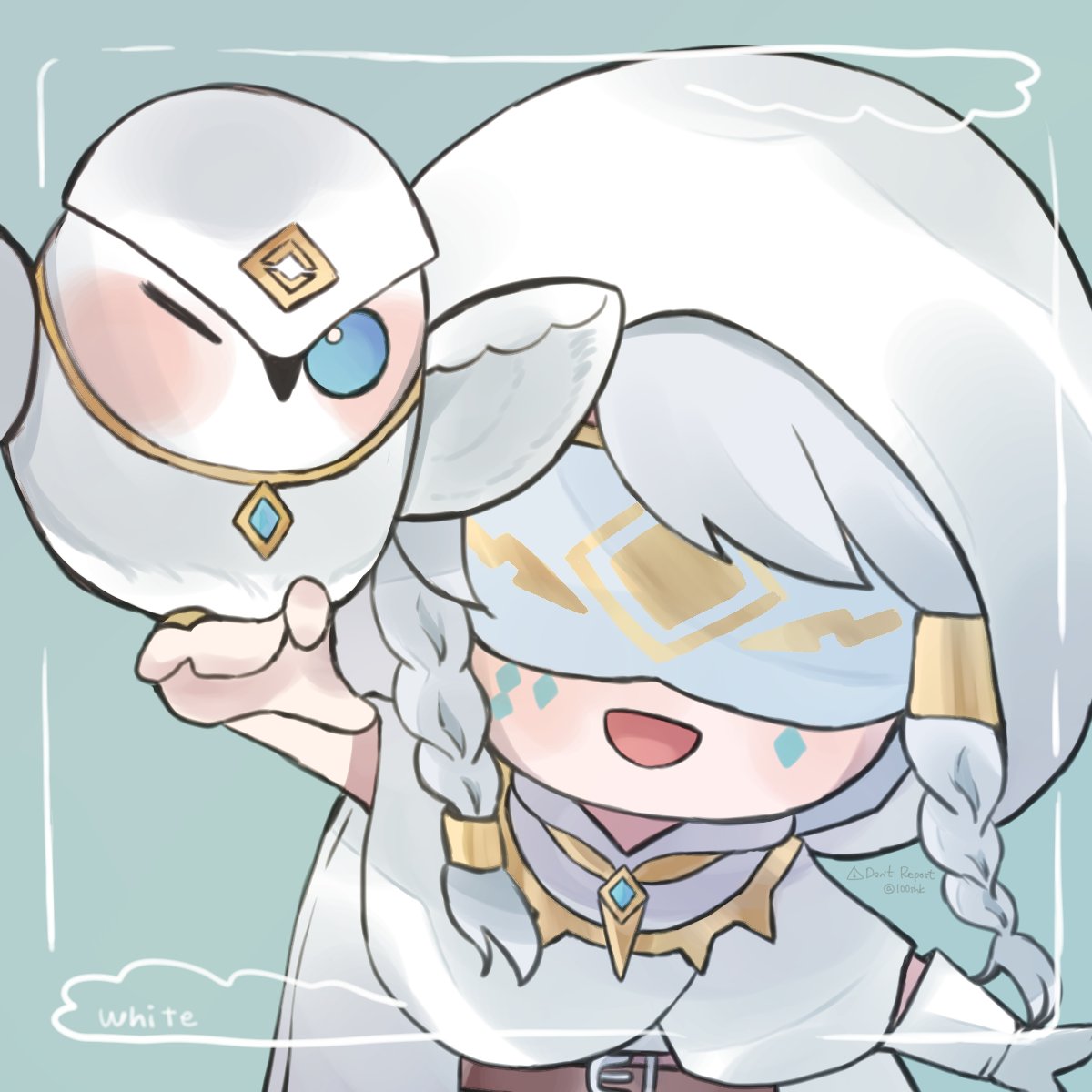 white 』逛推刷到几张伊莱~拿来做头像真不戳~第五人格_第五人格