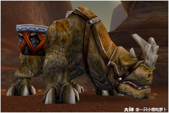 海加尔中的科多兽