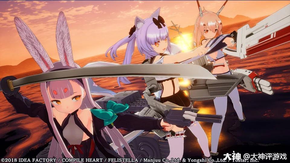 碧蓝航线 Crosswave 性感舰娘又来了 Ps4游戏 碧蓝航线 Cro 来自网易大神圈子 大神评游戏