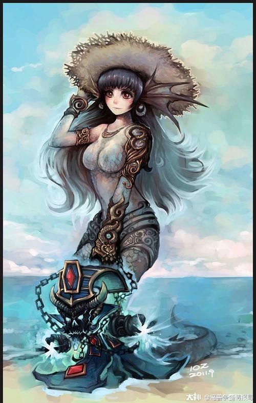 你这是在亵渎纳克萨玛斯浮空大墓地的主人~住手,娜迦海妖!