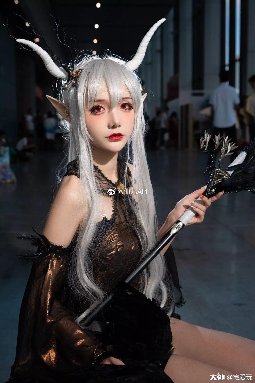 【cosplay欣赏】《明日方舟》闪灵 . 来自宅爱玩 - 大神