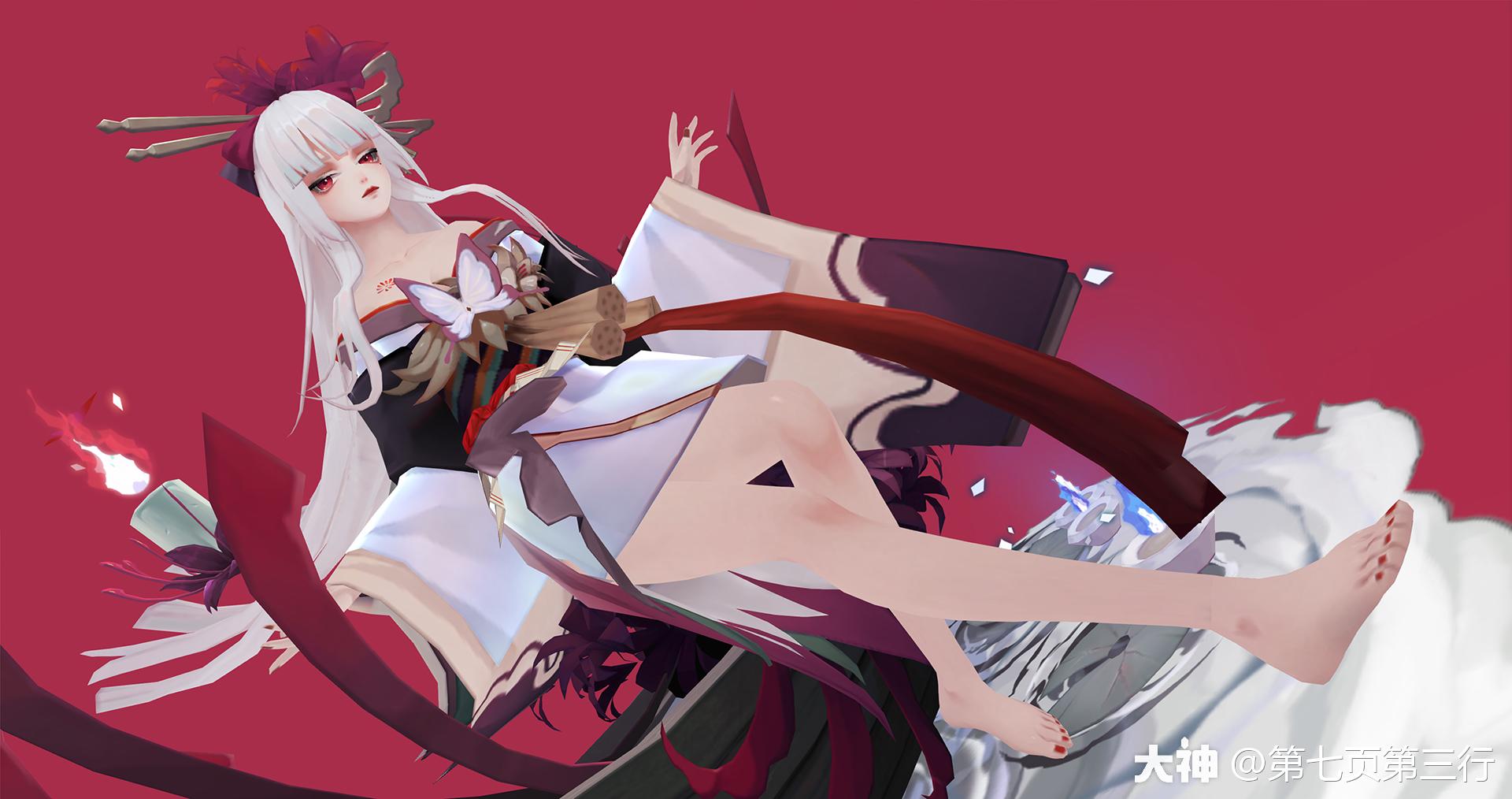 彼岸花最新典藏皮肤【花引冥烛】唯美截图