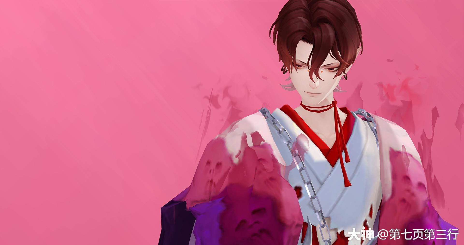 最新ssr式神【鬼童丸·觉醒前】唯美截图