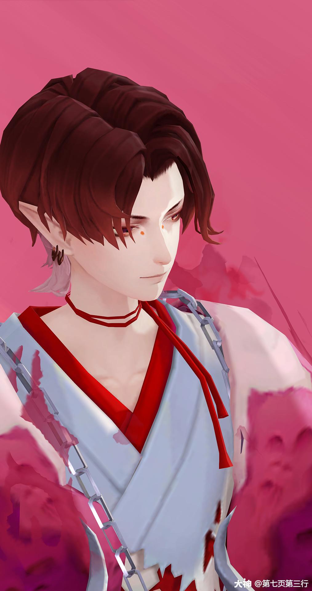 最新ssr式神【鬼童丸·觉醒前】唯美截图